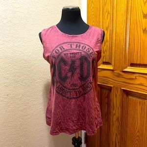 AC/DC Women’s Muscle Tank